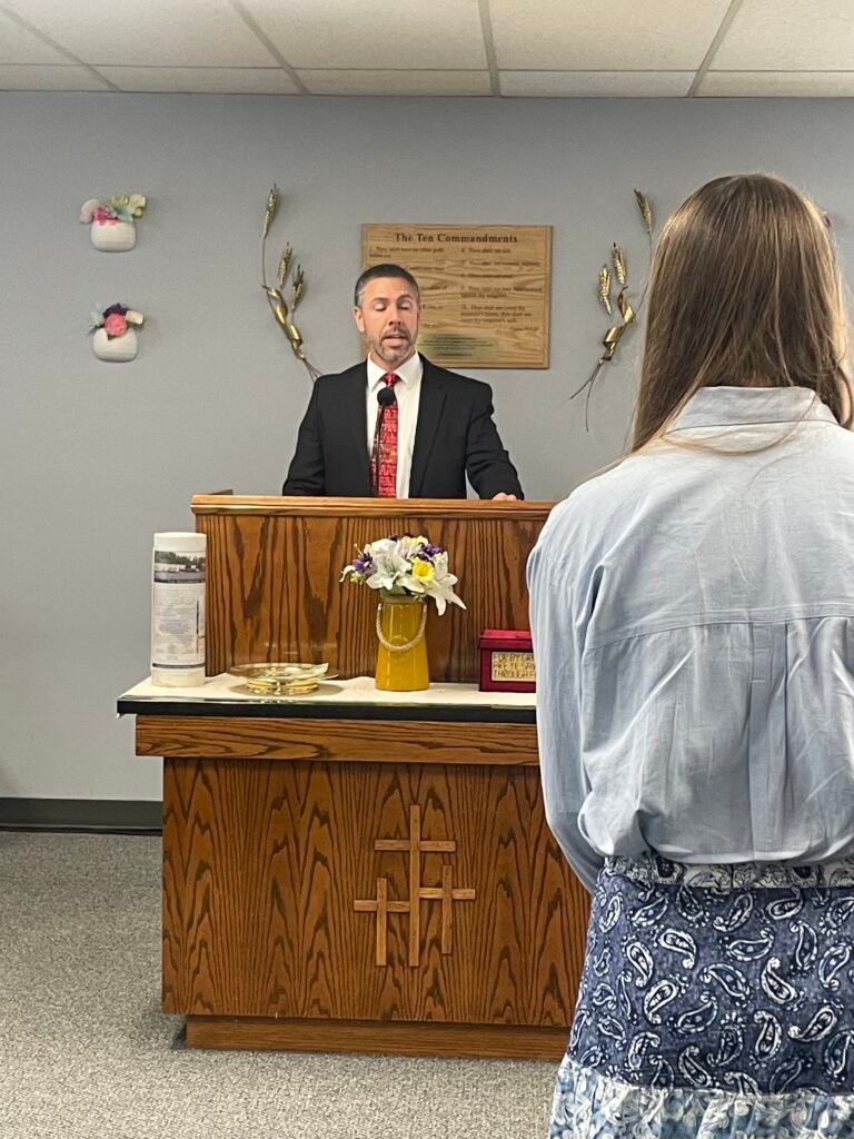 Pastor Burns, candidating for the role of Pastor at Great Commission Baptist Church